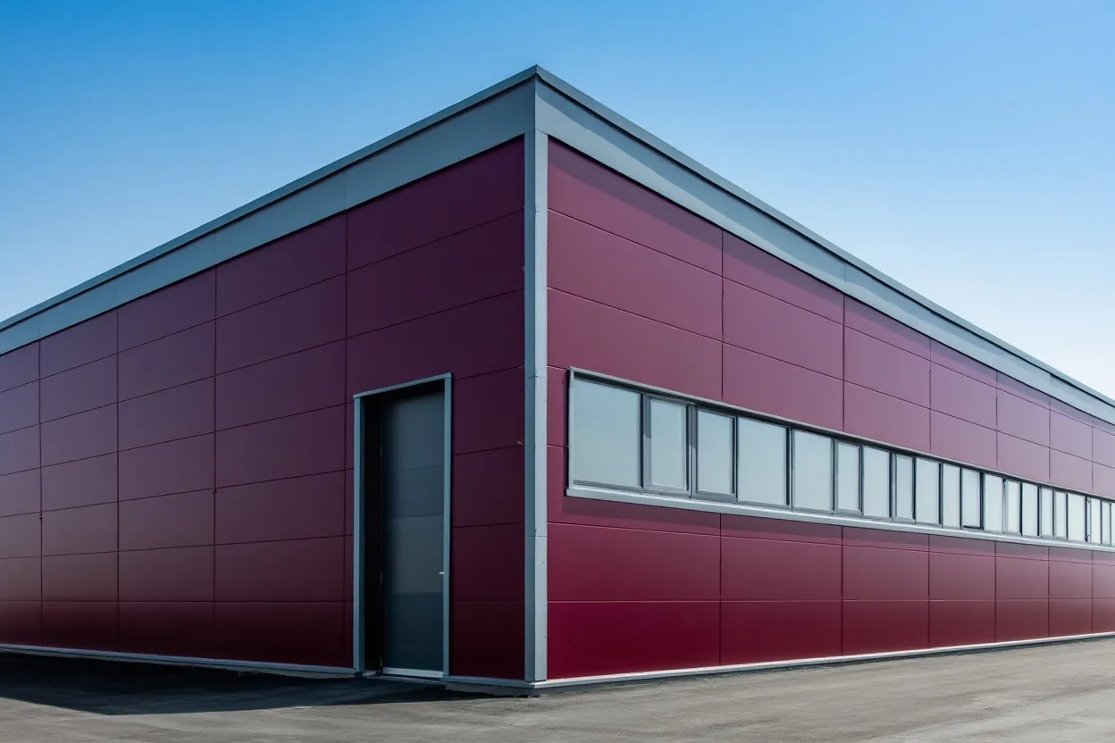 Проект склада из металлоконструкций теплого/холодного 650 м2
